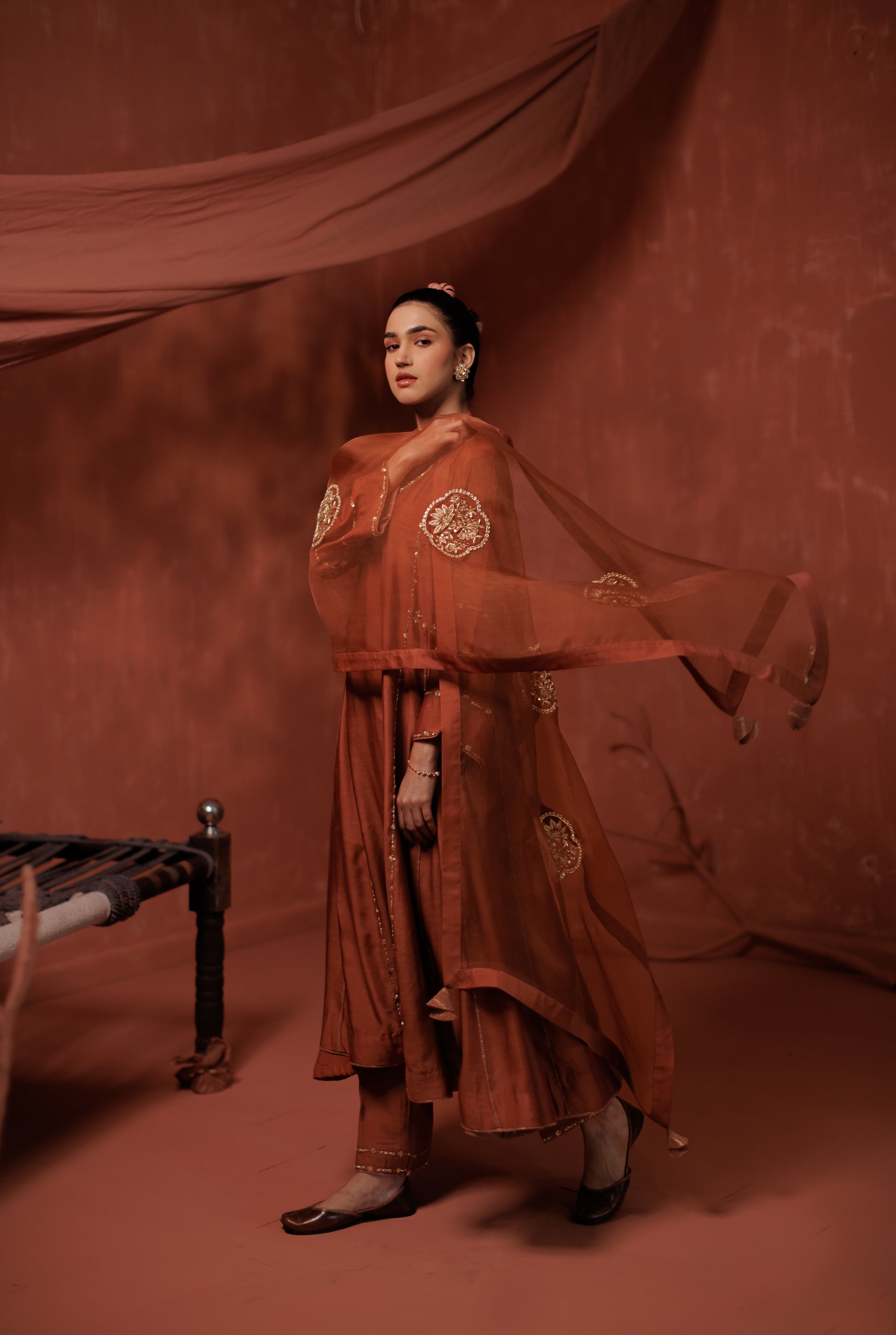 The Mitti Kalidar Set