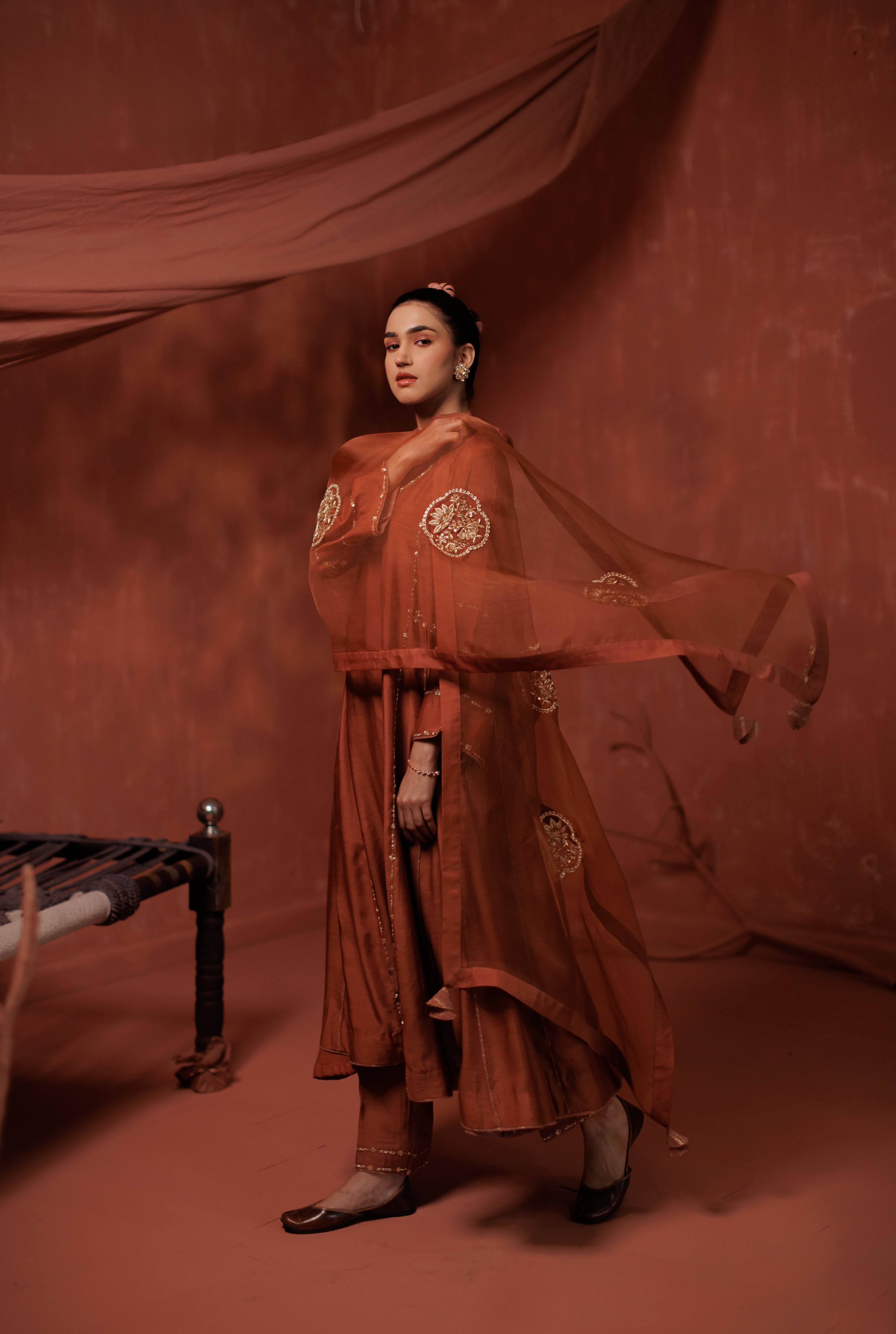 The Mitti Kalidar Set