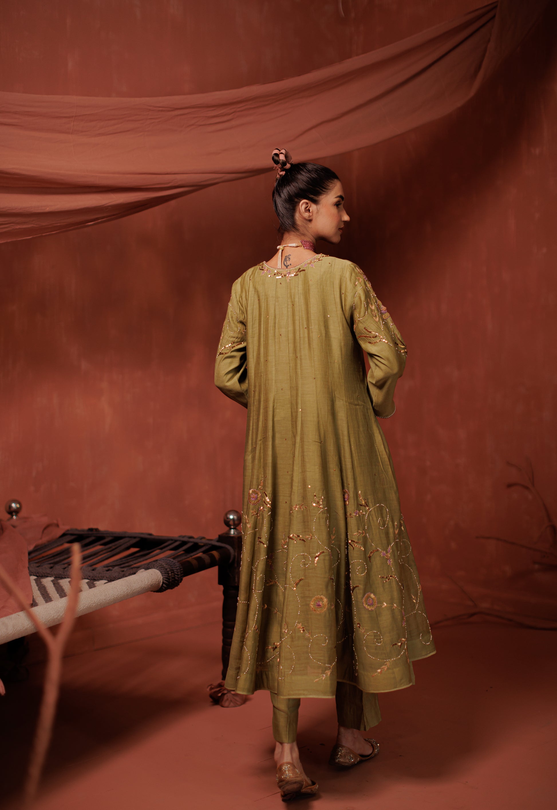 Hari Anarkali Set