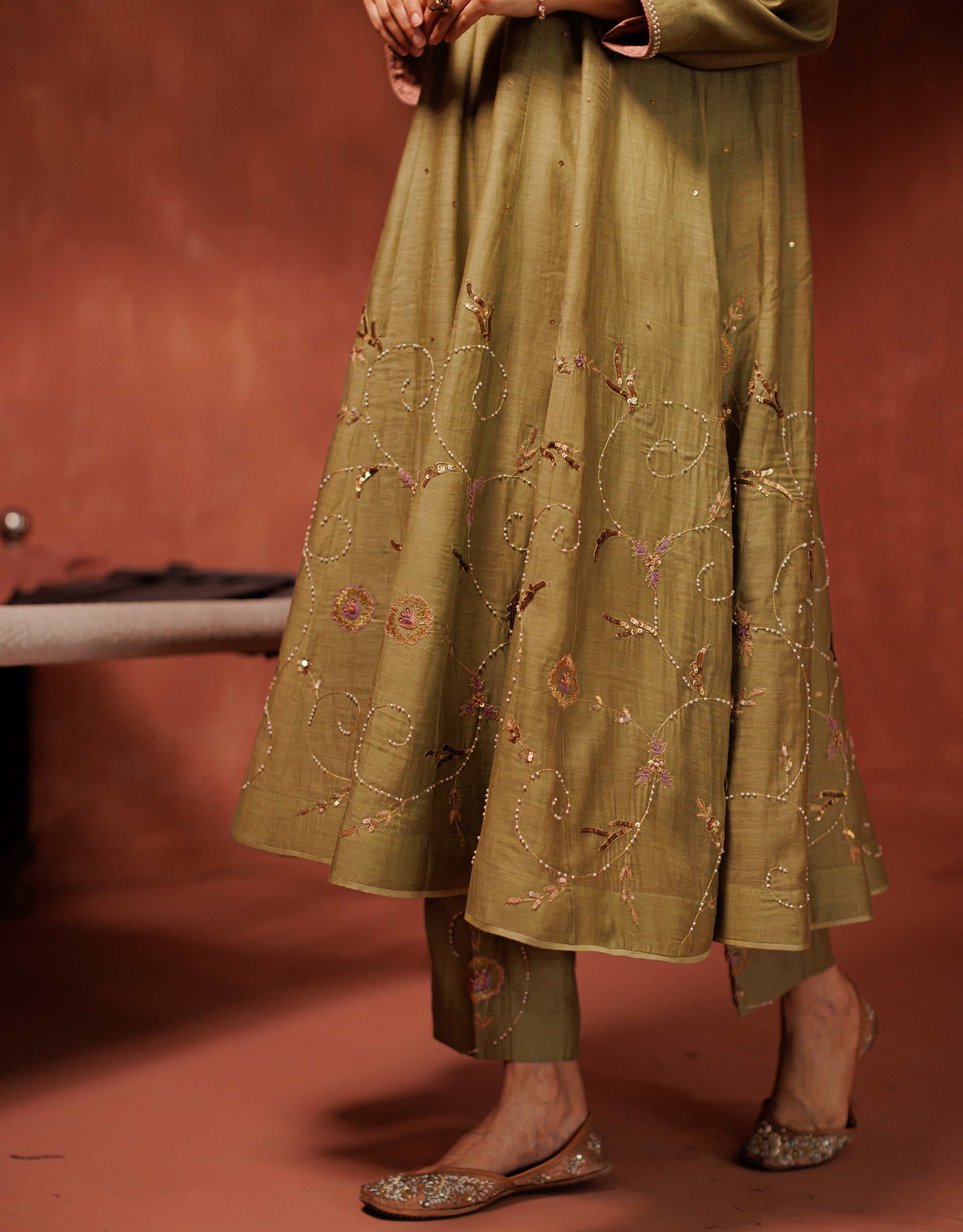 Hari Anarkali Set