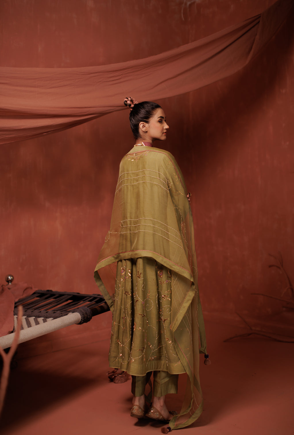 Hari Anarkali Set