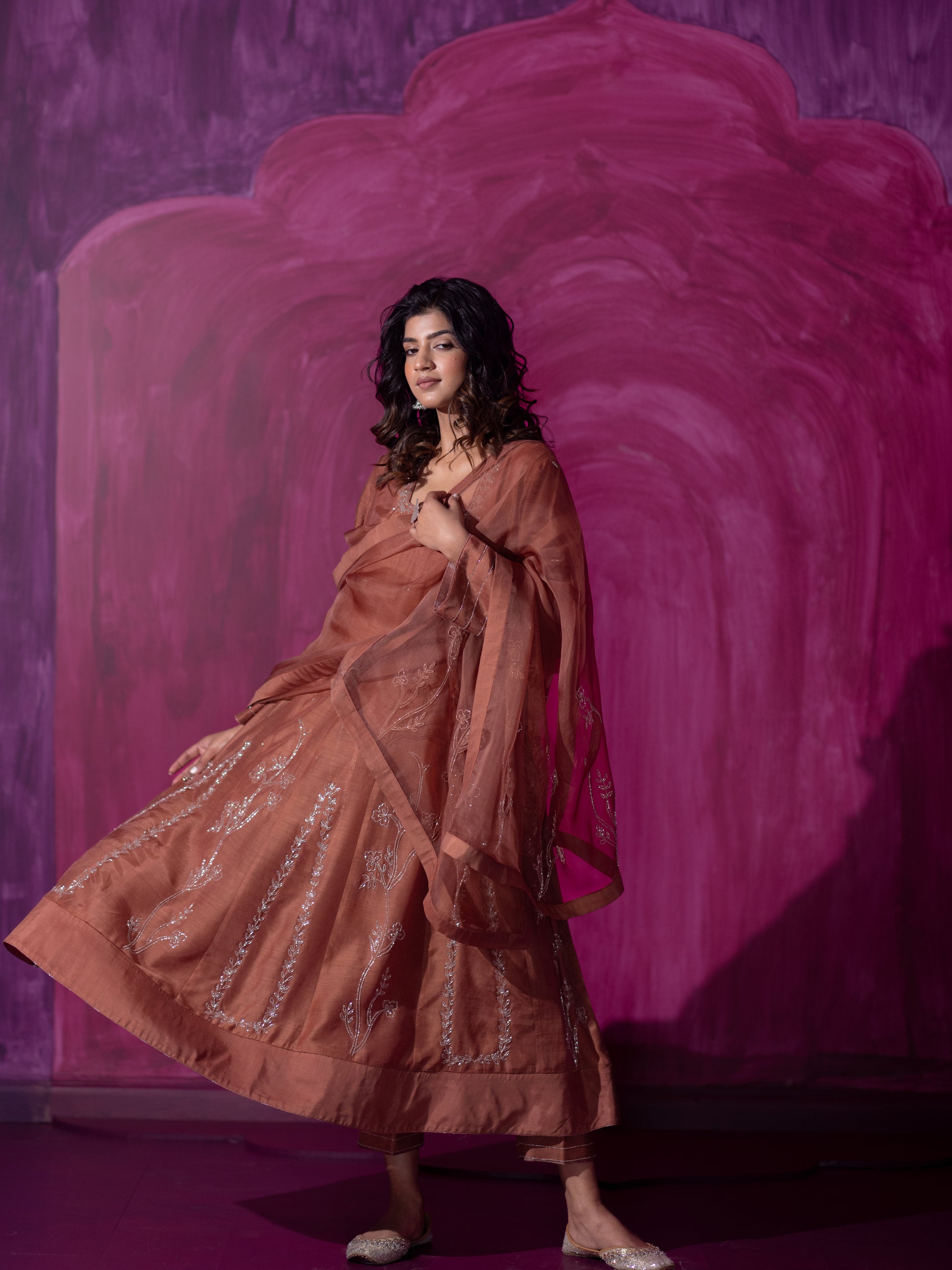Gul-bahar Anarkali Set