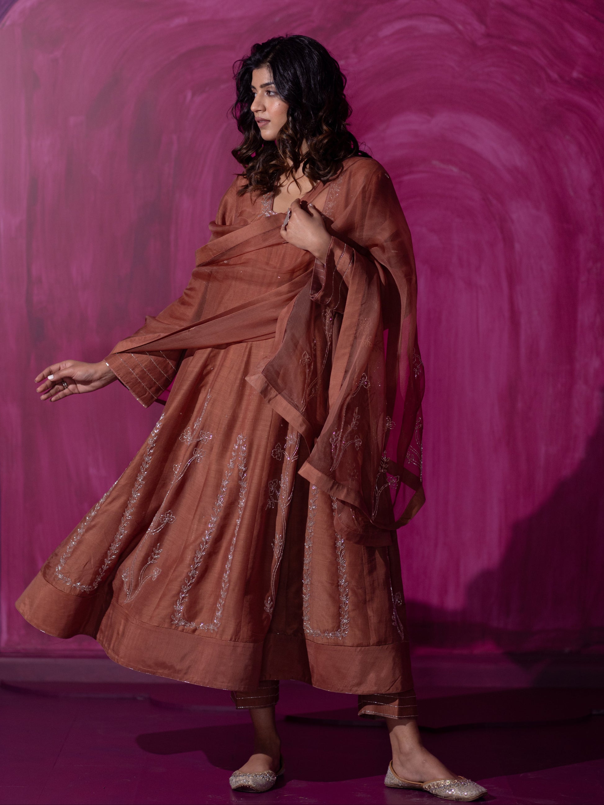 Gul-bahar Anarkali Set