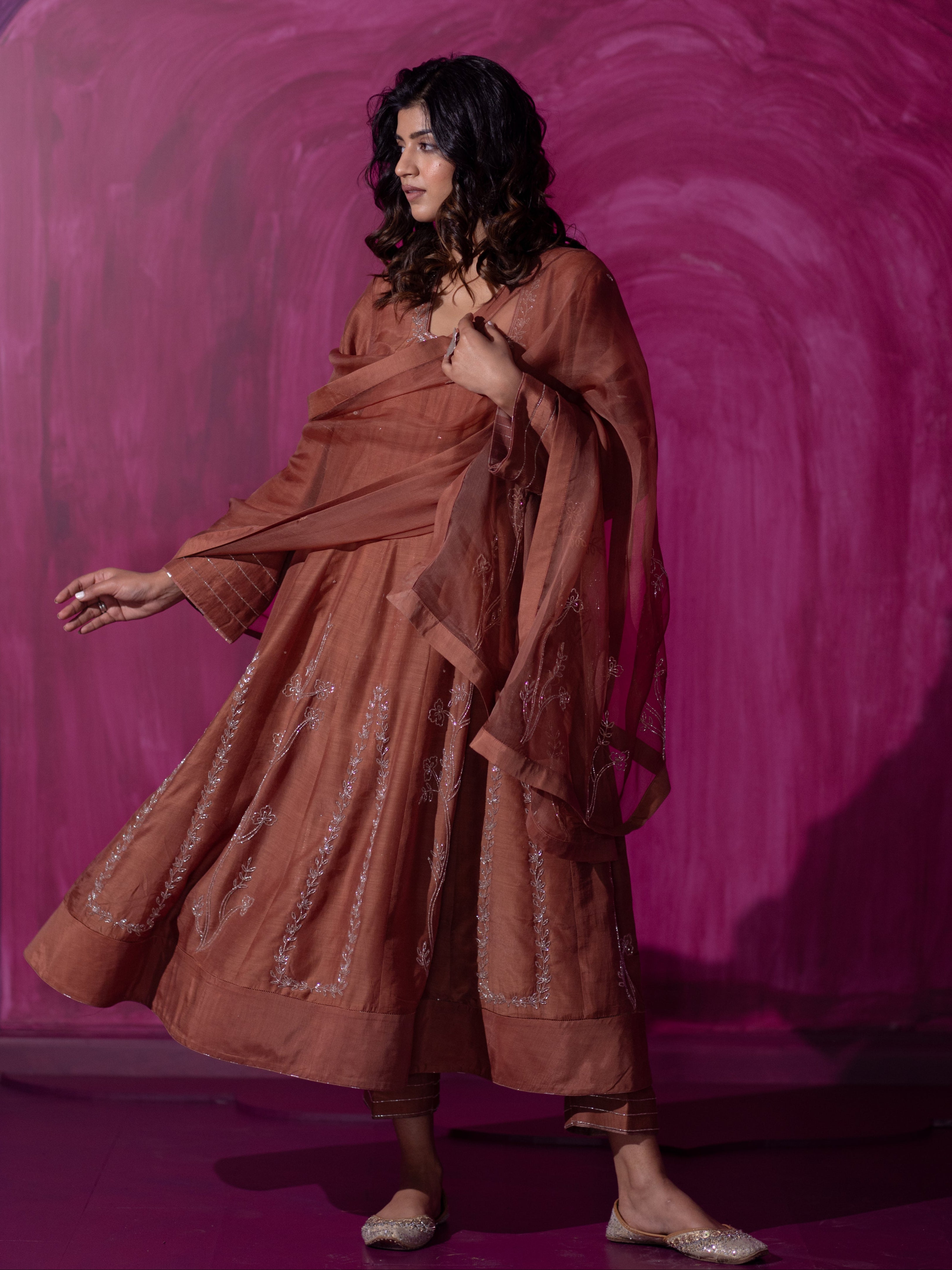 Gul-bahar Anarkali Set