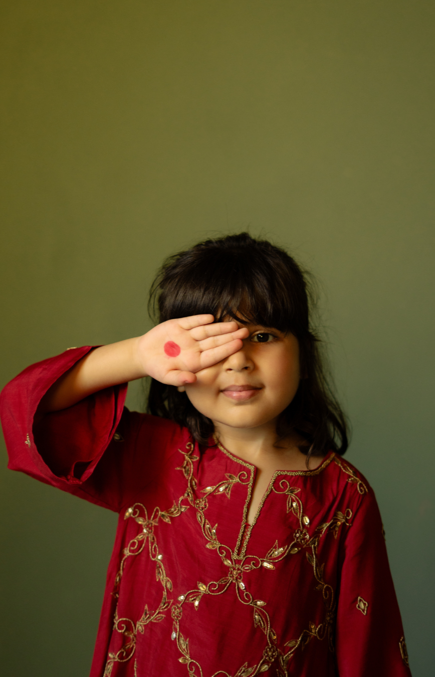 Kids 2-Piece Kurta Salwar Set
