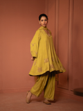 Sunehri Anarkali Set