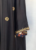 Black Embellished choga set