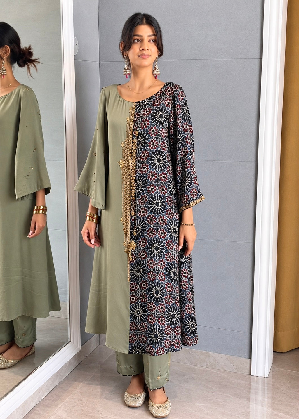 ZAREEN •  Printed Kurta Set