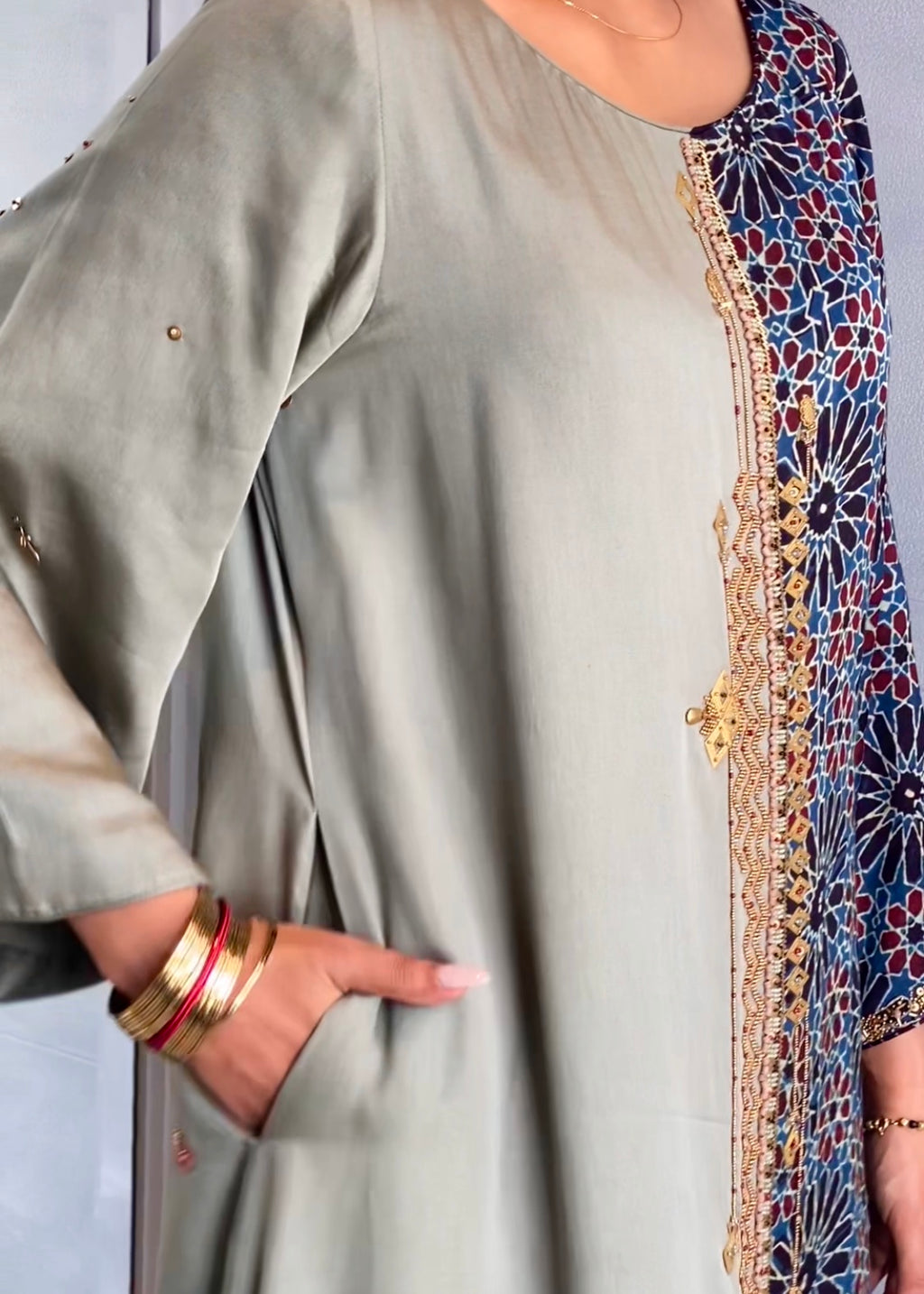 ZAREEN •  Printed Kurta Set
